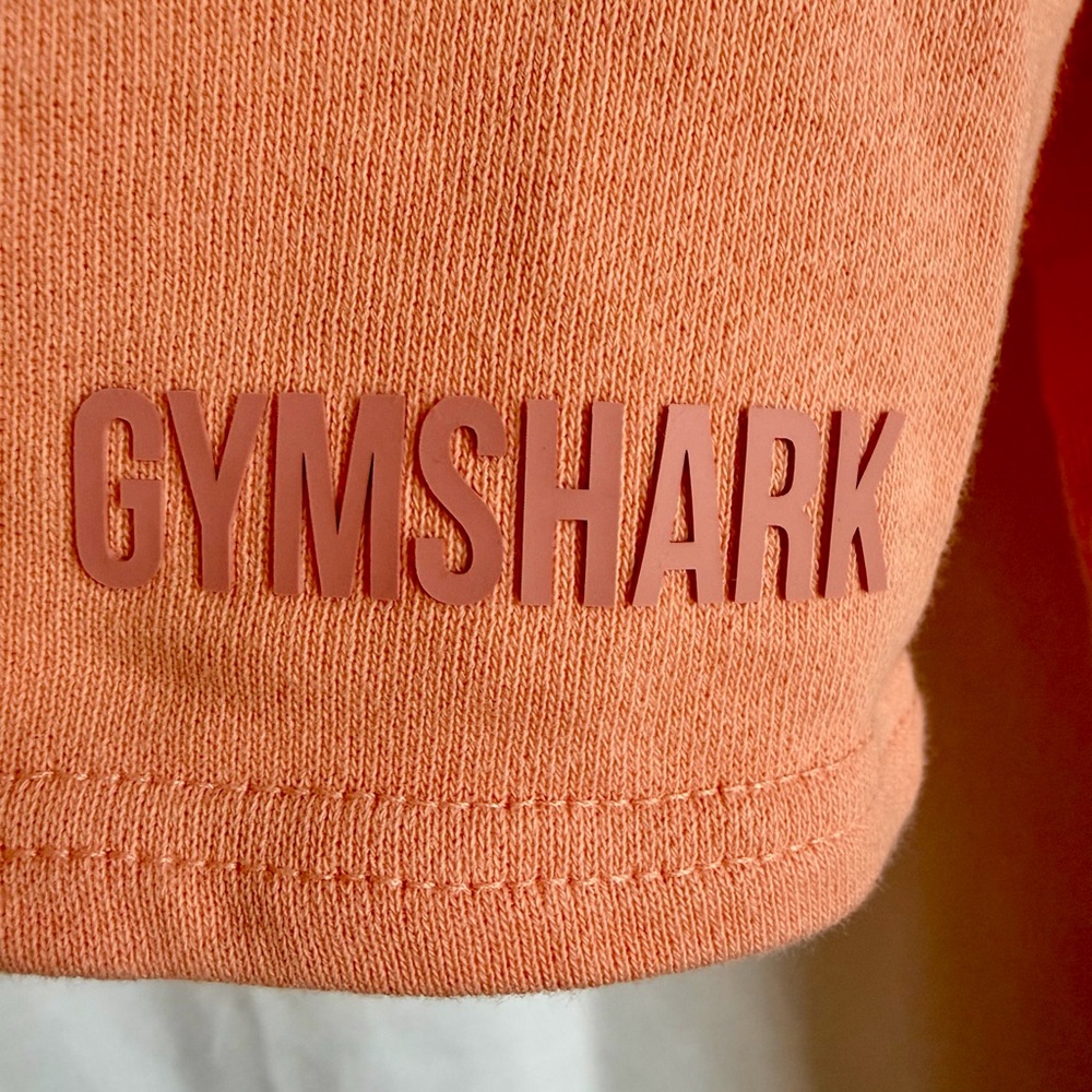 Gymshark Hoodie Sour Bellini Cropped Sweatshirt Womens Size M NWT - Picture 2 of 5